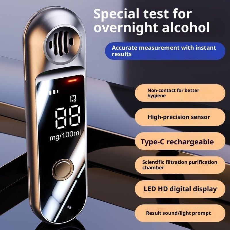 Alcol tester per guida in stato di ebbrezza, respiro sensibile