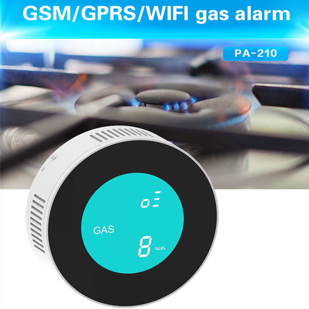 Rilevatore Gas Smart WiFi Wireless - Sensore Allarme Domestico Intelligente