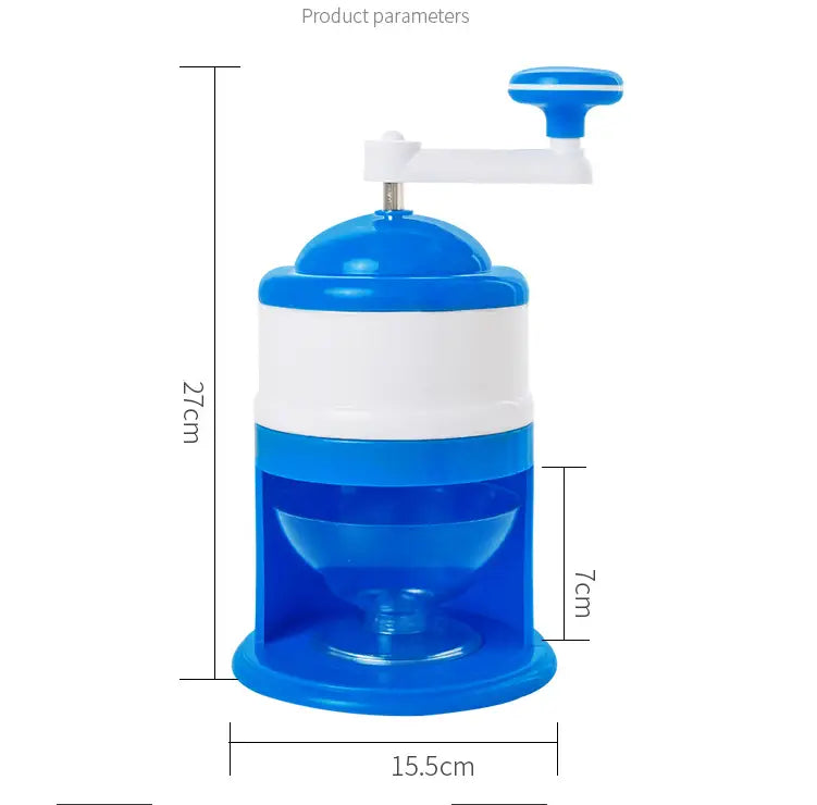 Manuale in cucina Mini frullati domestici Macchina del ghiaccio rasato Rompighiaccio a mano