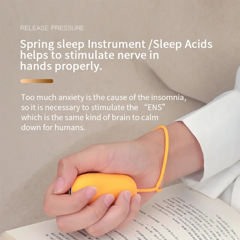 USB Charging Microcurrent Sleep Holding Sleep Aid Instrument Pressure Relief Sleep Device Hypnosis instrument Massager