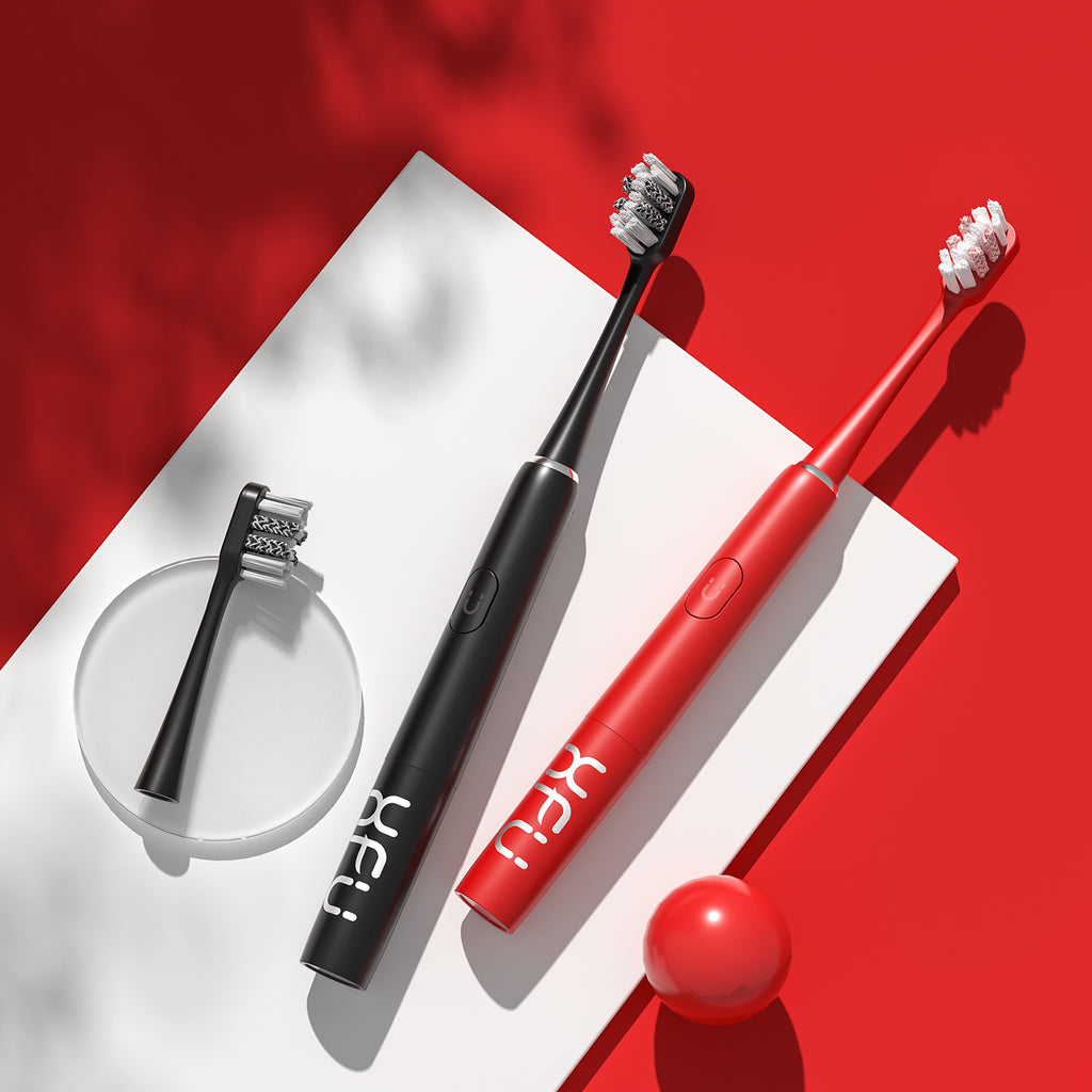 Spazzolino Elettrico Sonico Ricaricabile - Pulizia Profonda e Sbiancante