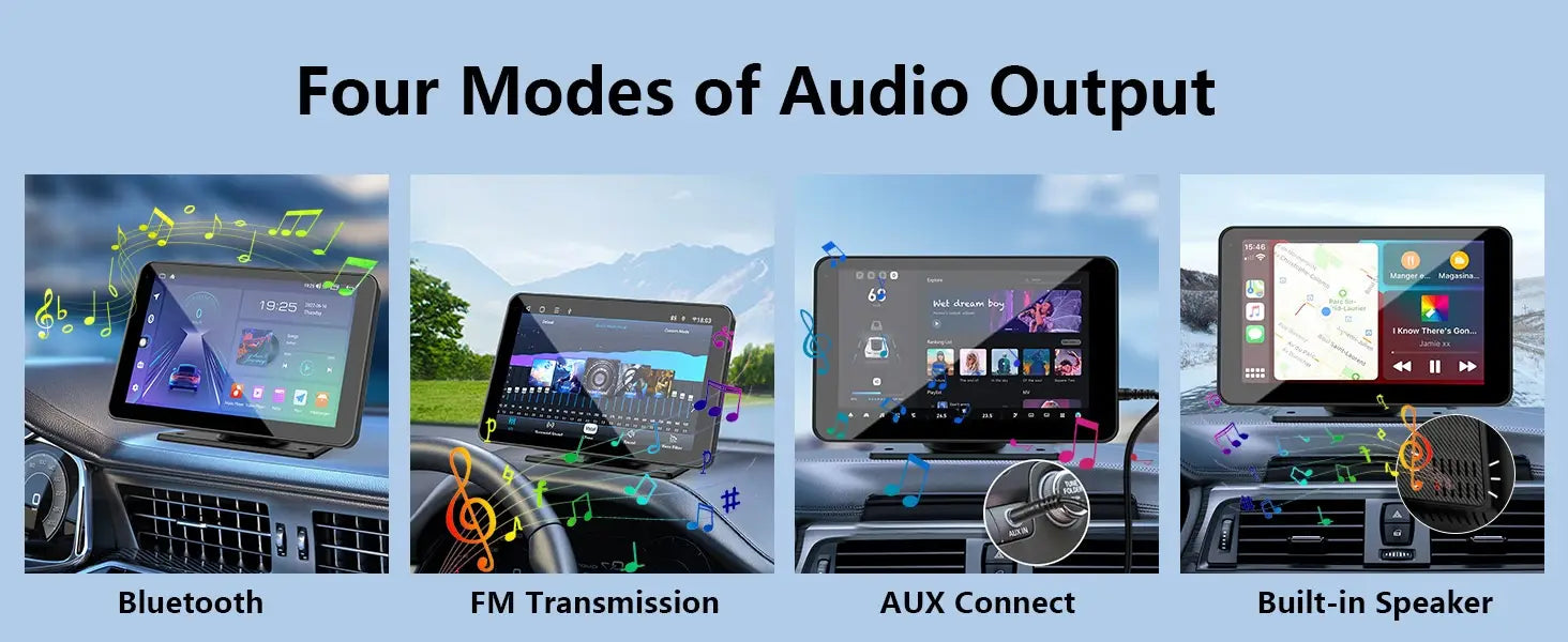 Dispositivo di navigazione con proiezione Android multimediale per lettore MP5 Bluetooth per auto portatile wireless