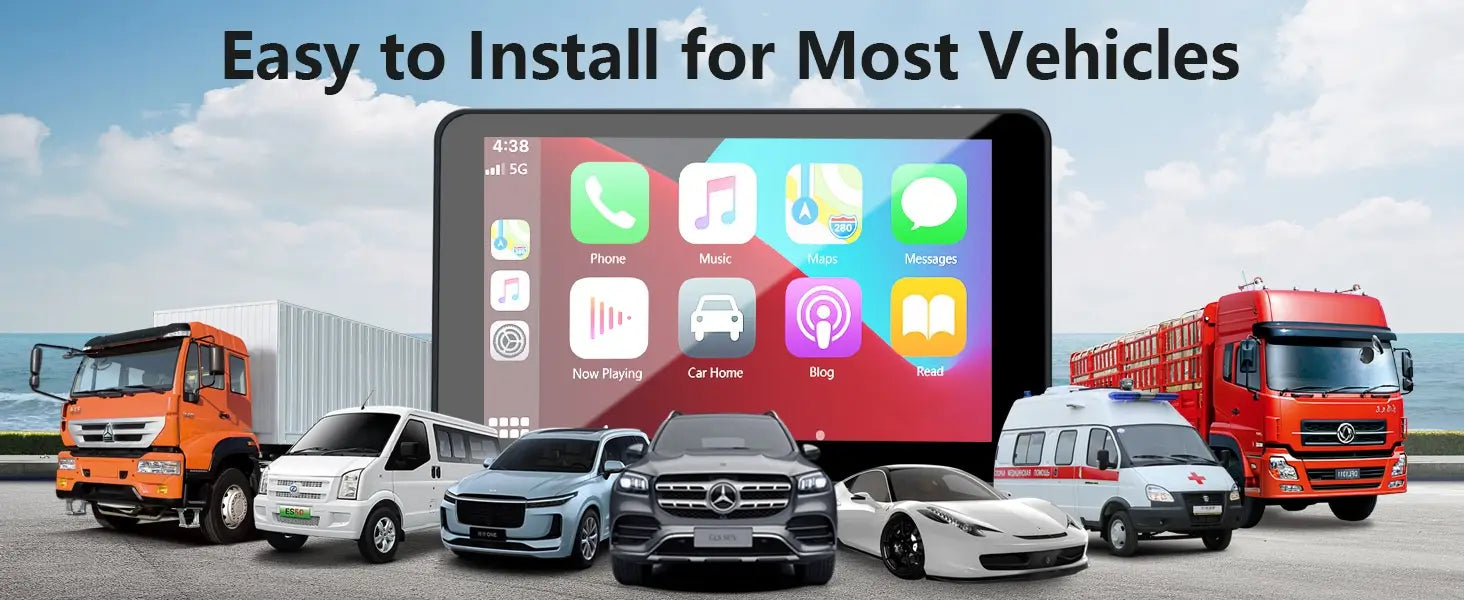 Dispositivo di navigazione con proiezione Android multimediale per lettore MP5 Bluetooth per auto portatile wireless