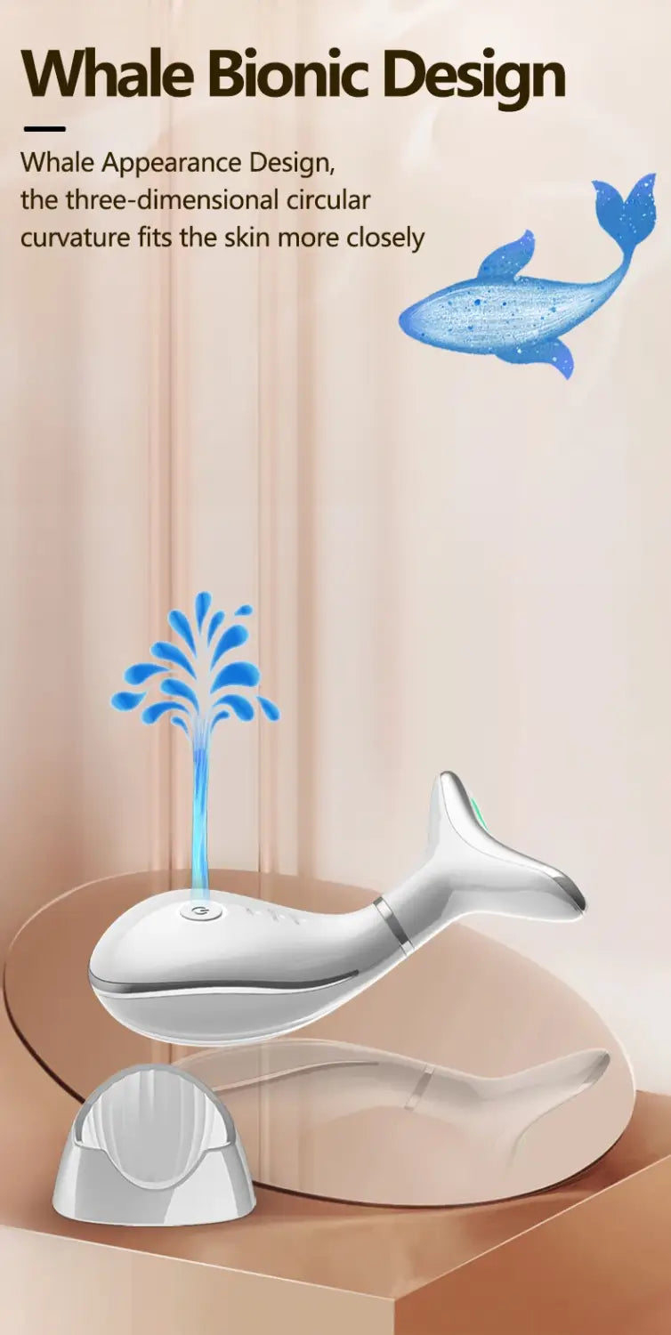 Macchina EMS per il lifting del collo e del viso Massaggiatore per il rassasiamento della pelle a 3 colori LED Photon