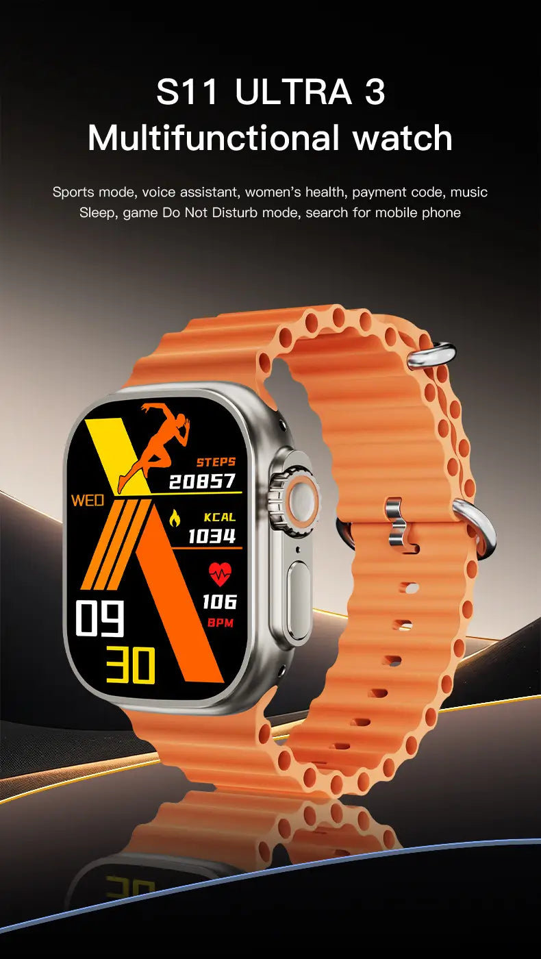 SmartWatch10 smartwatch Ultra Sport S9 Ultra watch Ultra3