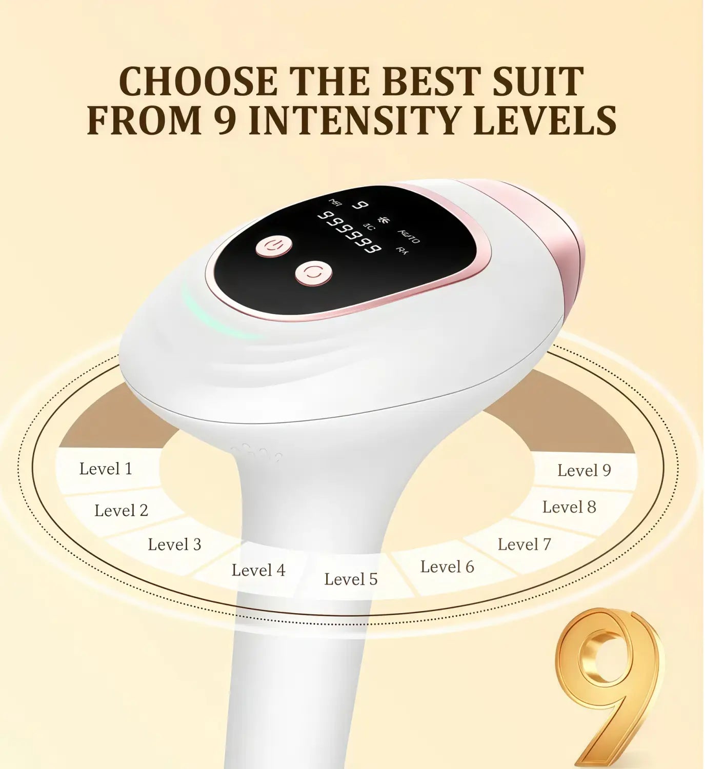 Dispositivo portatile per la depilazione a punto di congelamento testa sostituibile IPL a impulsi forti portatile