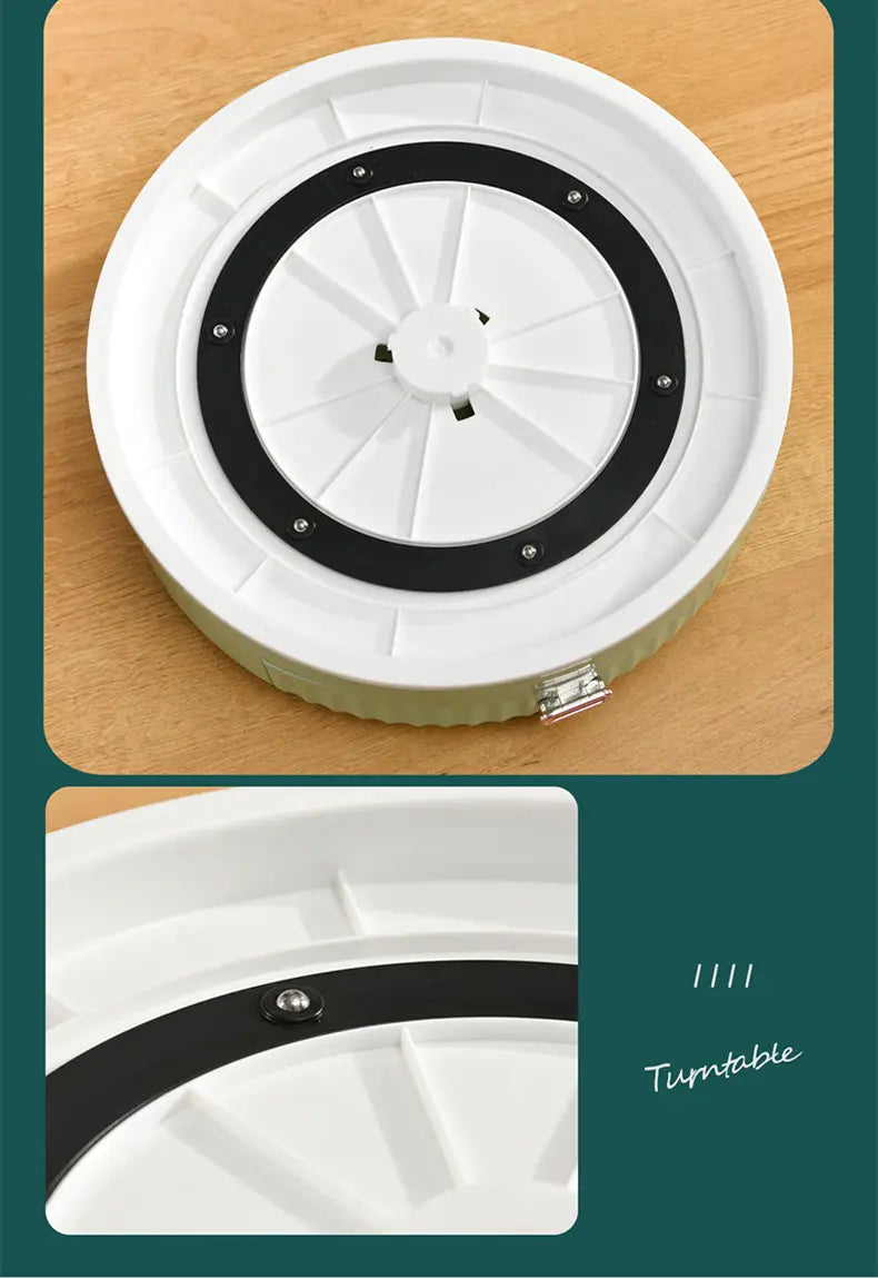 Cucina Scaffale rotante multifunzionale Portaspezioni rotante Tavolo per conservare cosmetici