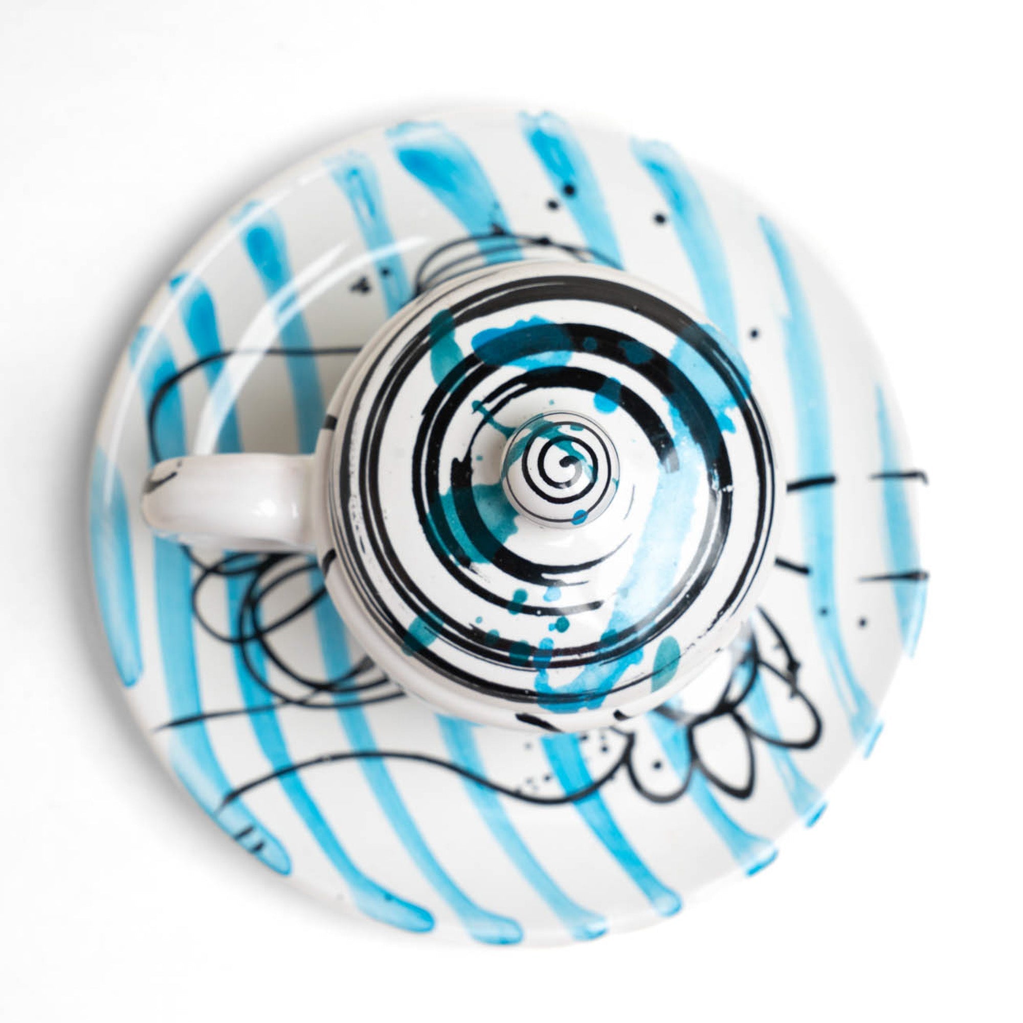 Tazzina Caffè Cielo Azzurro Istintismo