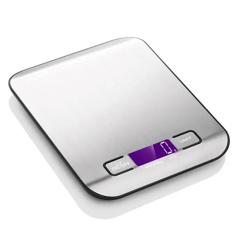 5/10KG Digital Kitchen Scale Stainless Steel Portable Kitchen Food Scale LED Display Electronic Jewelry Baking Weight