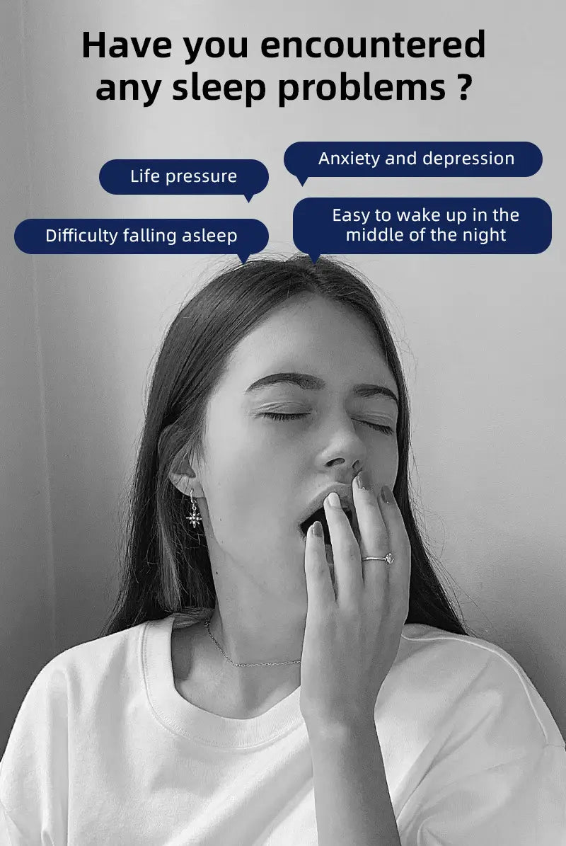 Portable Pulse Sleep Aid Relieves Insomnia Helps Fall Asleep Fast Handheld Sleeper