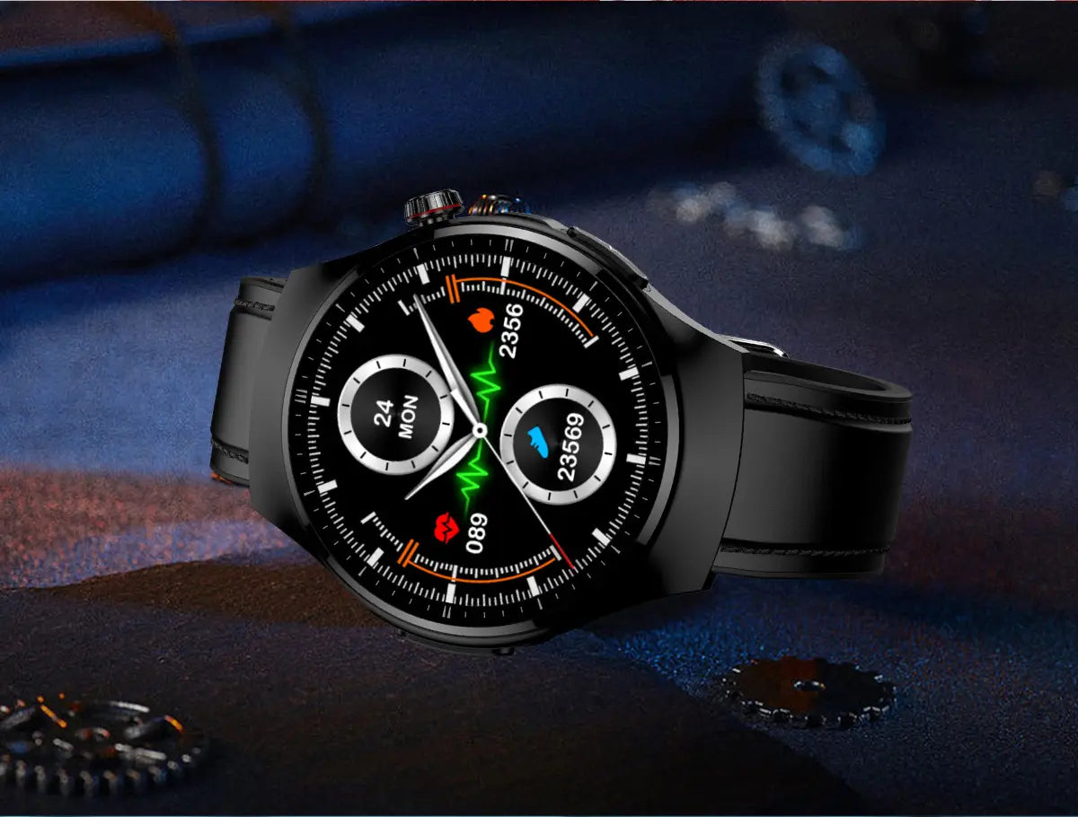 Smart Watch TK25 Bluetooth Call Blood Glucose Uric Acid Blood Lipids Electrocardiogram Body Fat Heart Rate Blood Oxygen