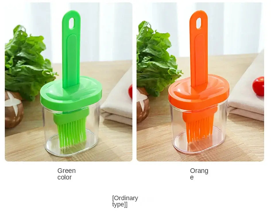 Pentole da cucina oliatore per barbecue con spazzola utensili da cucina utensili da cucina spazzola per olio