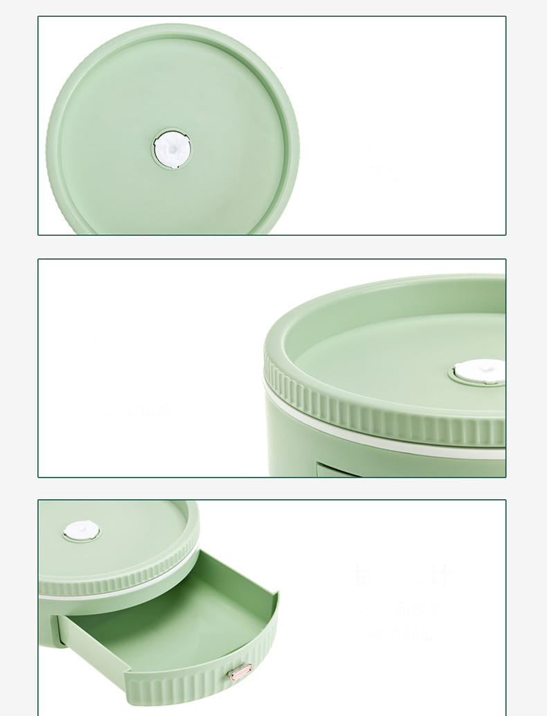 Cucina Scaffale rotante multifunzionale Portaspezioni rotante Tavolo per conservare cosmetici