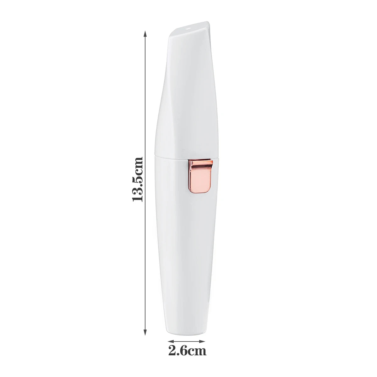 2 IN 1 Lady Epilatori Depilatore Elettrico per Sopracciglia USB Ricaricabile Rasoio per la Rimozione dei Peli con Luce
