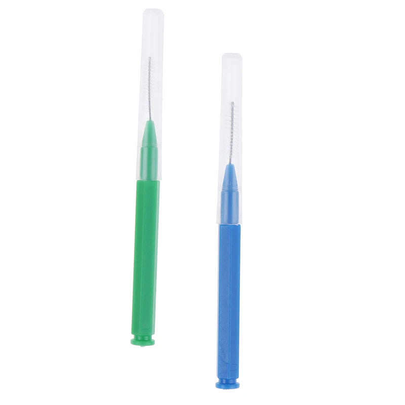 30 pezzi/set spazzola interdentale a forma I denta filo interdentale detergenti interdentali spazzolino ortodontico