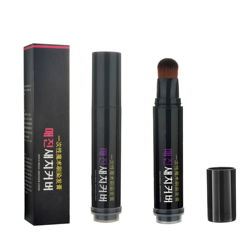 Tintura per capelli alle erbe naturali usa e getta copertura istantanea delle radici grigie crema colorante per capelli