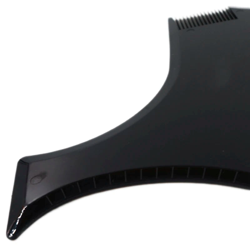 Arrivals Men Beard Shaping Styling Template Comb Transparent Men’s Beards Combs Beauty Tool for Hair Beard Trim