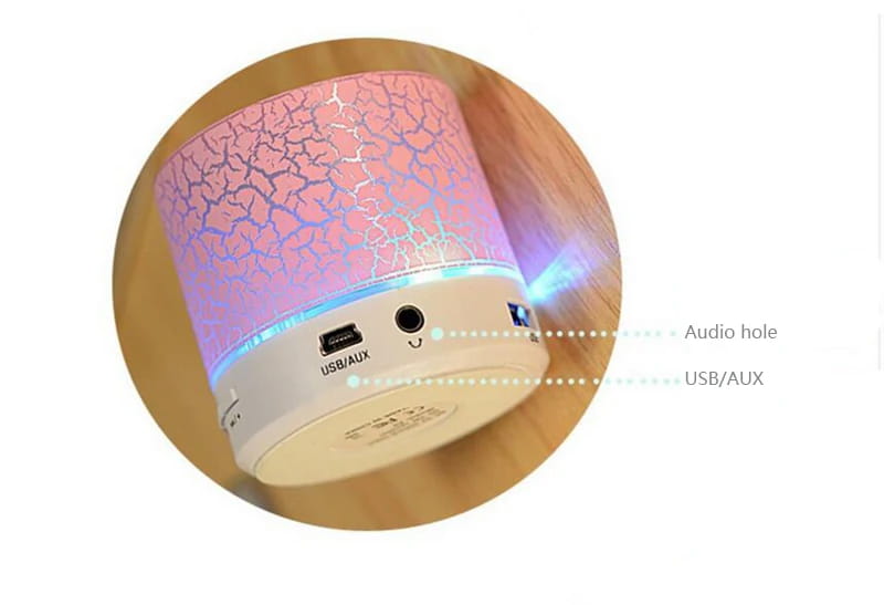 Ollivan A9 LED Bluetooth Speaker Mini Speakers Hands Free Portable Wireless Speaker With TF Card Mic USB Audio Music Player (12)