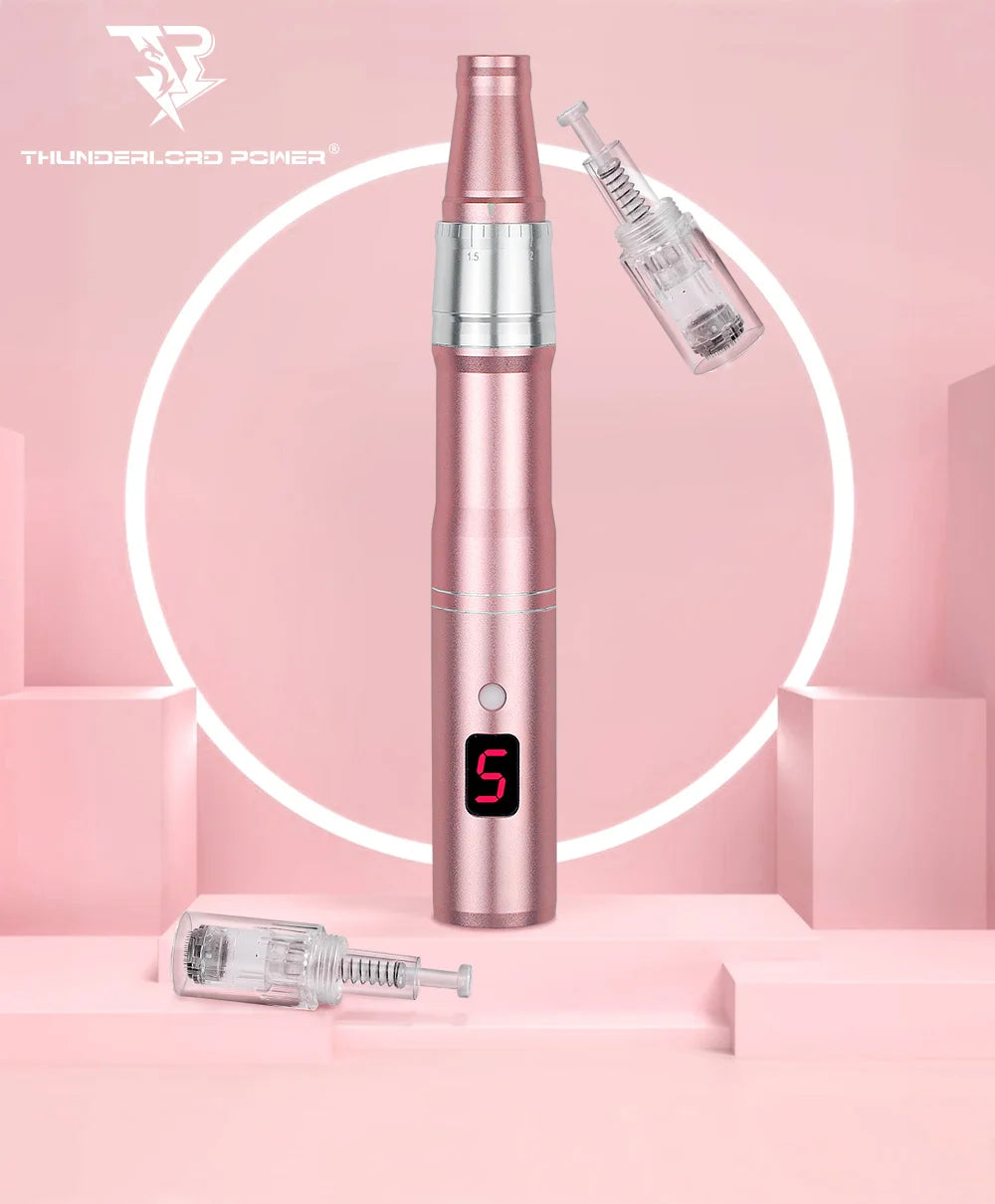 Macchina professionale per penna a microaghi con cartuccia Penna a microaghi wireless per Derma MTS Pen Macchina