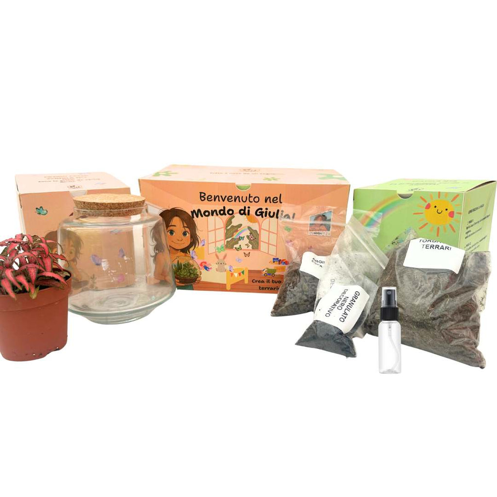 Il Kit Terrarium "Il Mondo di Giulia"