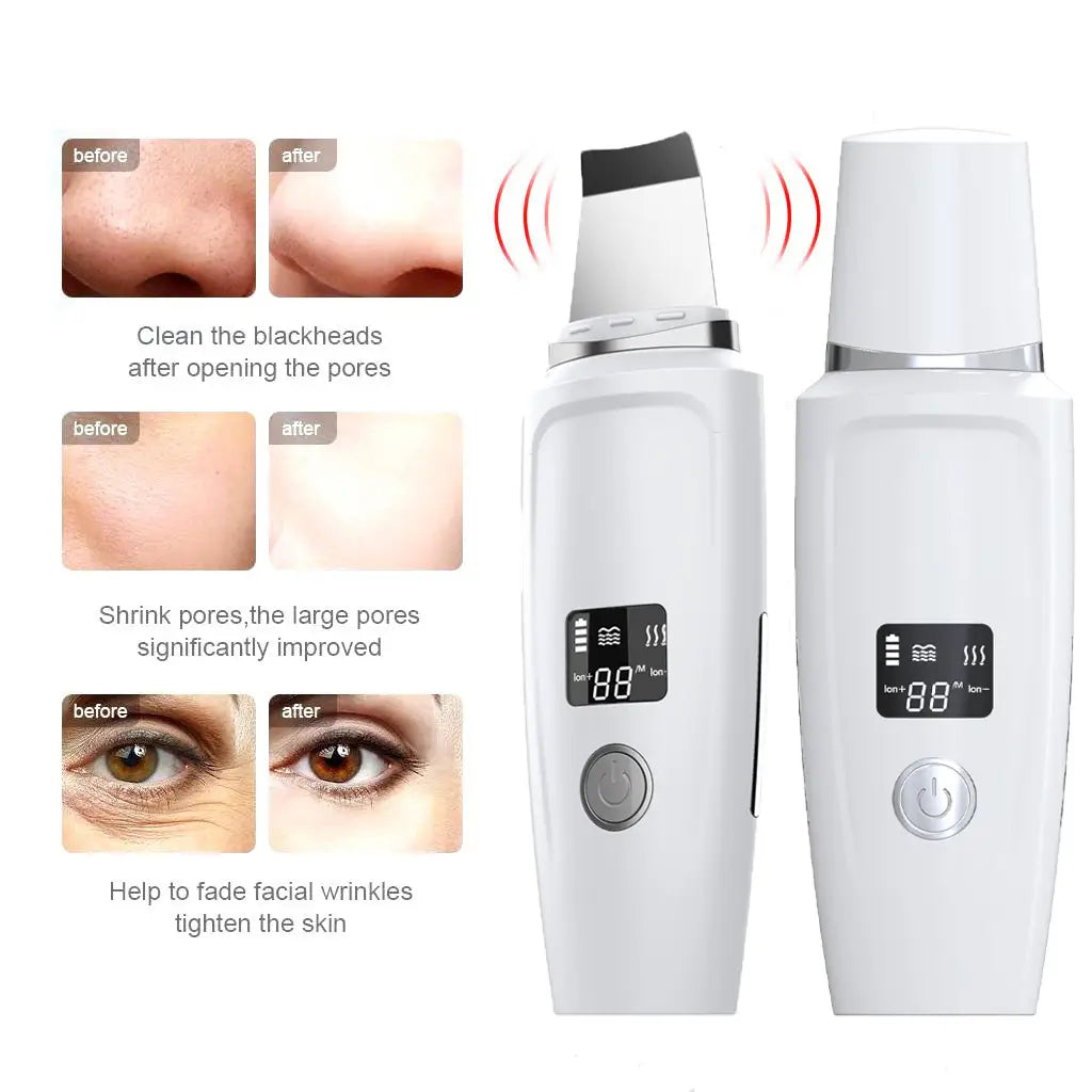 Schermo LCD Pulisce i pori Rimuove Punti Neri e Brufoli Spray Spray e Sporco Macchina per la Peeling Faccia