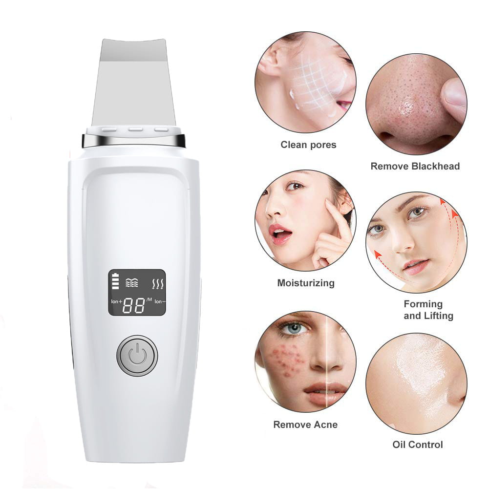 Schermo LCD Pulisce i pori Rimuove Punti Neri e Brufoli Spray Spray e Sporco Macchina per la Peeling Faccia