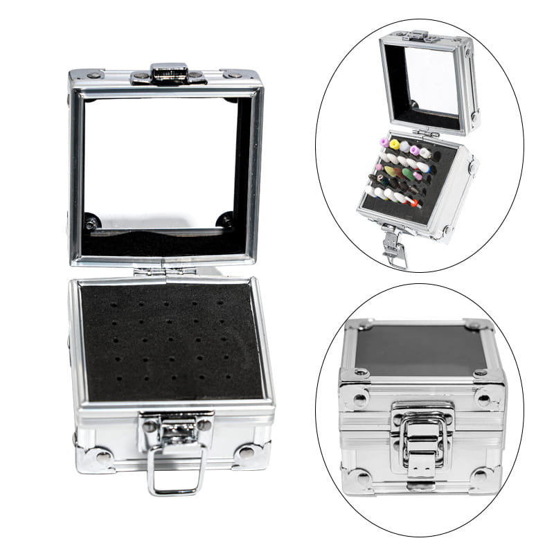 Scatola porta punte per manicure Scatola portaoggetti per manicure Porta punte per manicure Utensili per manicure