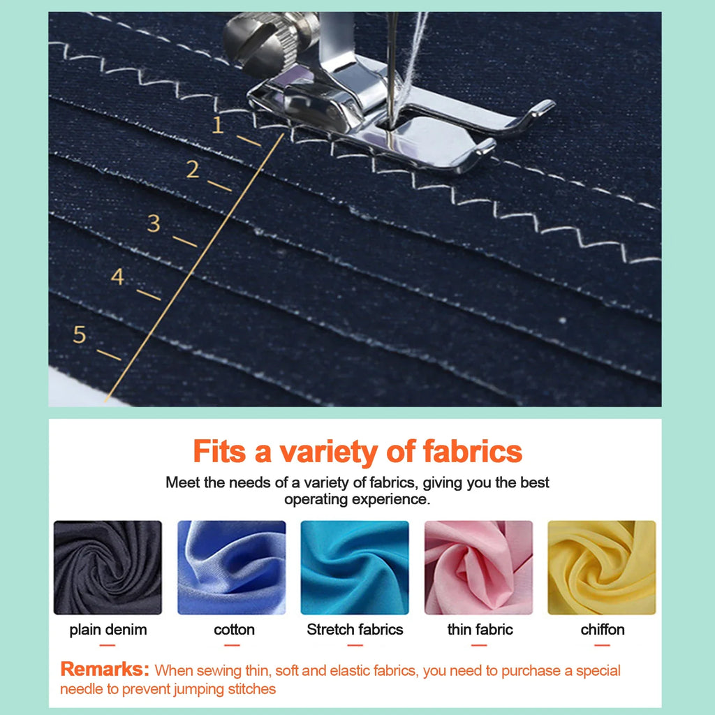 Electric Sewing Machine Mini Household Double Thread Sewing Machine.