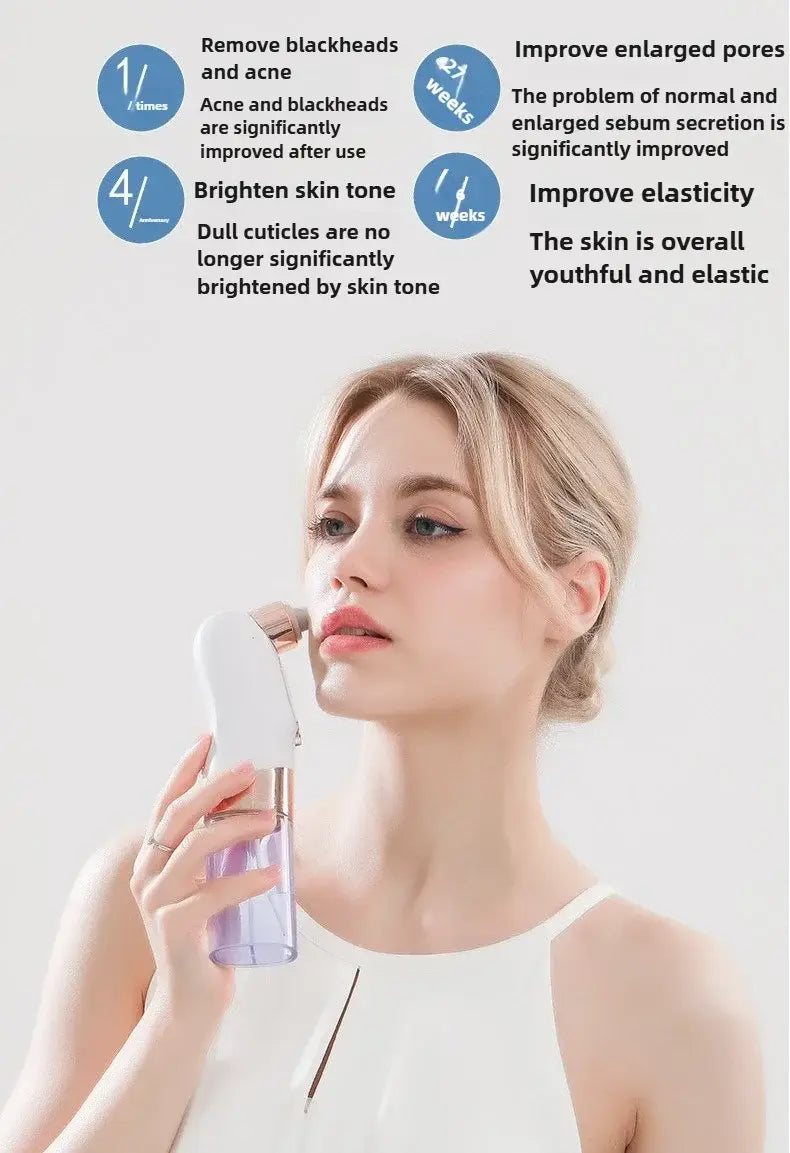 Rimuove punti neri Aspirapolvere per pori Elettrico Brufoli Acne Rimozione Punti Neri Rimozione Acqua ricaricabile USB