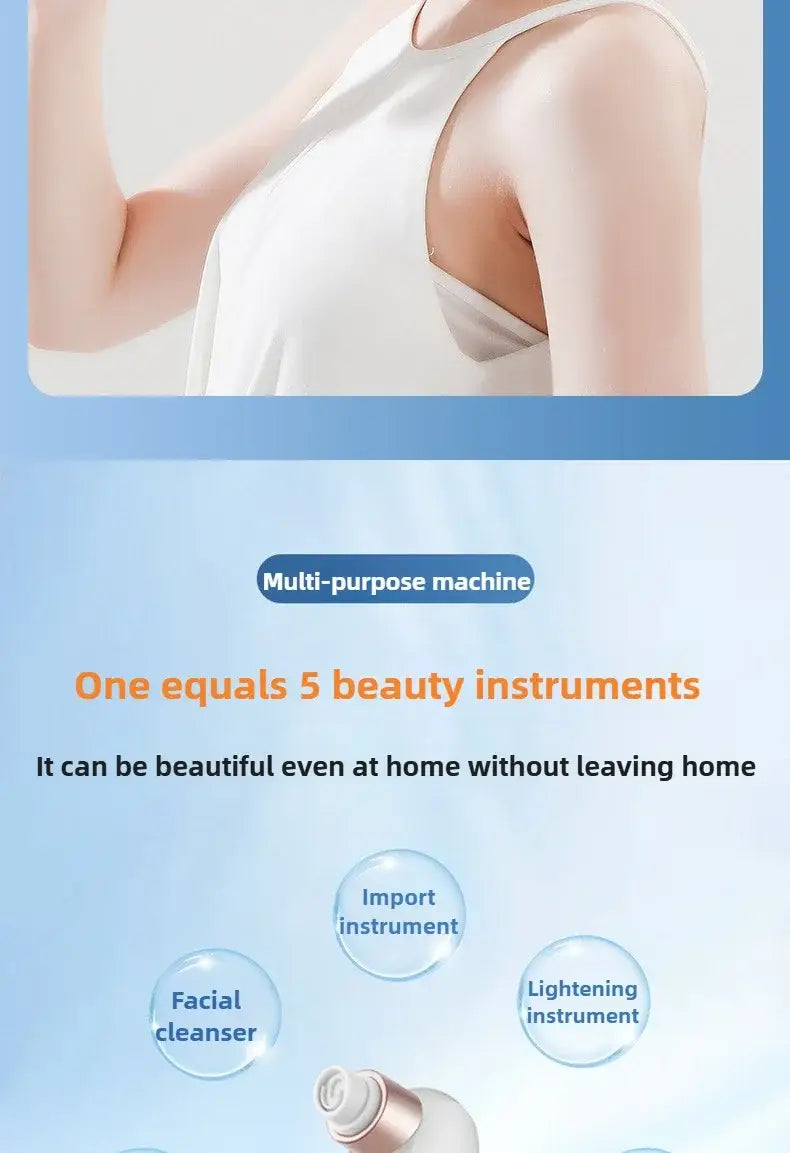 Rimuove punti neri Aspirapolvere per pori Elettrico Brufoli Acne Rimozione Punti Neri Rimozione Acqua ricaricabile USB