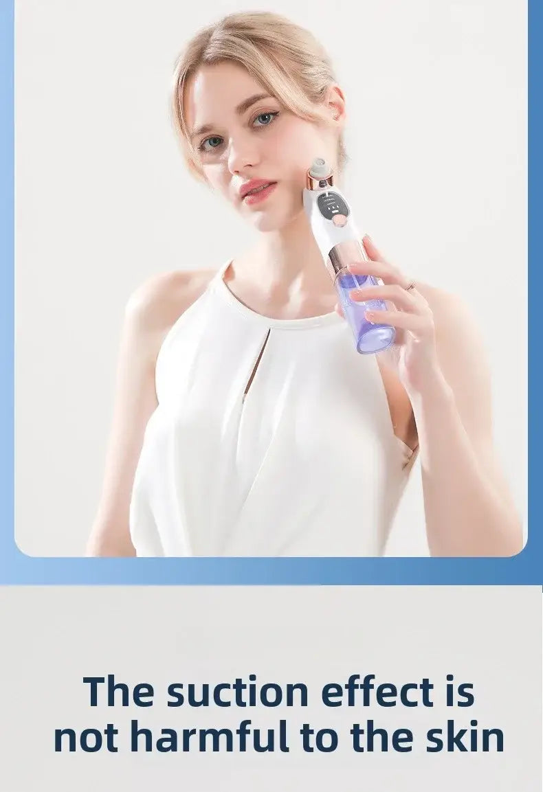Rimuove punti neri Aspirapolvere per pori Elettrico Brufoli Acne Rimozione Punti Neri Rimozione Acqua ricaricabile USB