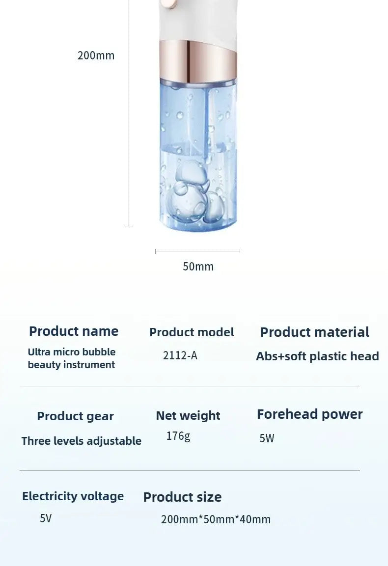 Rimuove punti neri Aspirapolvere per pori Elettrico Brufoli Acne Rimozione Punti Neri Rimozione Acqua ricaricabile USB