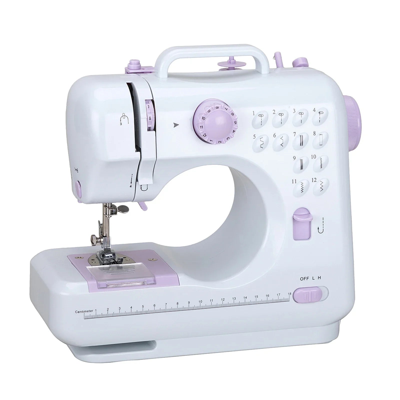 Electric Sewing Machine Mini Household Double Thread Sewing Machine.
