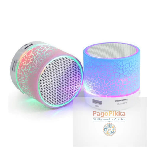 A9 LED Bluetooth Speaker Mini Speakers Hands Free Portable Wireless Speaker With TF Card Mic USB Audio Music Player
