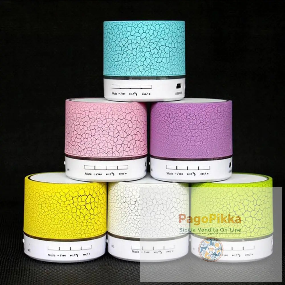 A9 LED Bluetooth Speaker Mini Speakers Hands Free Portable Wireless Speaker With TF Card Mic USB Audio Music Player