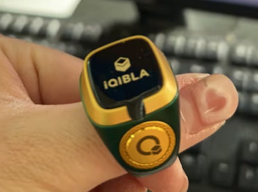 Anello Smart Digitale Bluetooth - Contatore Meditazione Yoga con Timer