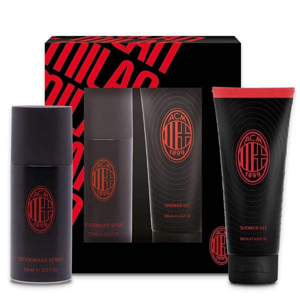 AC MILAN COFANETTO REGALO DEODORANTE 150 ML + SHOWER GEL 200 ML