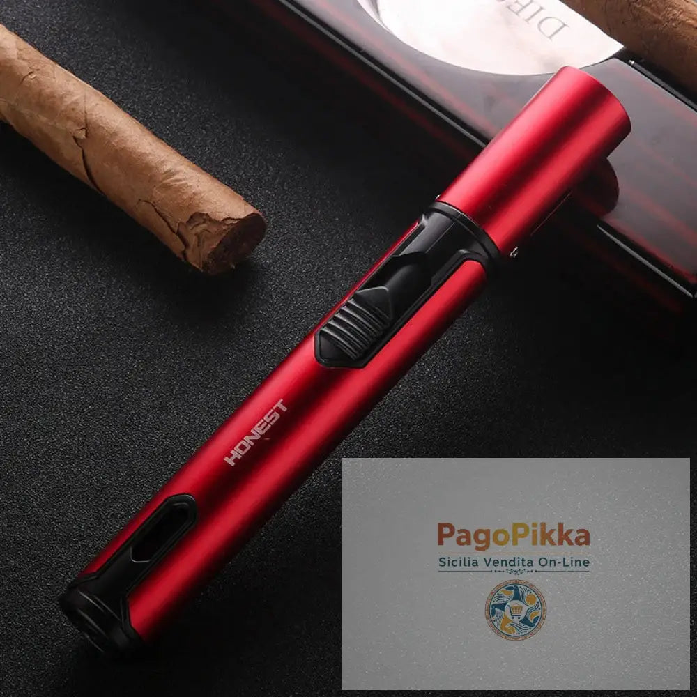 Accendino antivento in metallo Accendino a fiamma jet butano Accessori per sigarette e sigari Cucina Cottura Barbecue