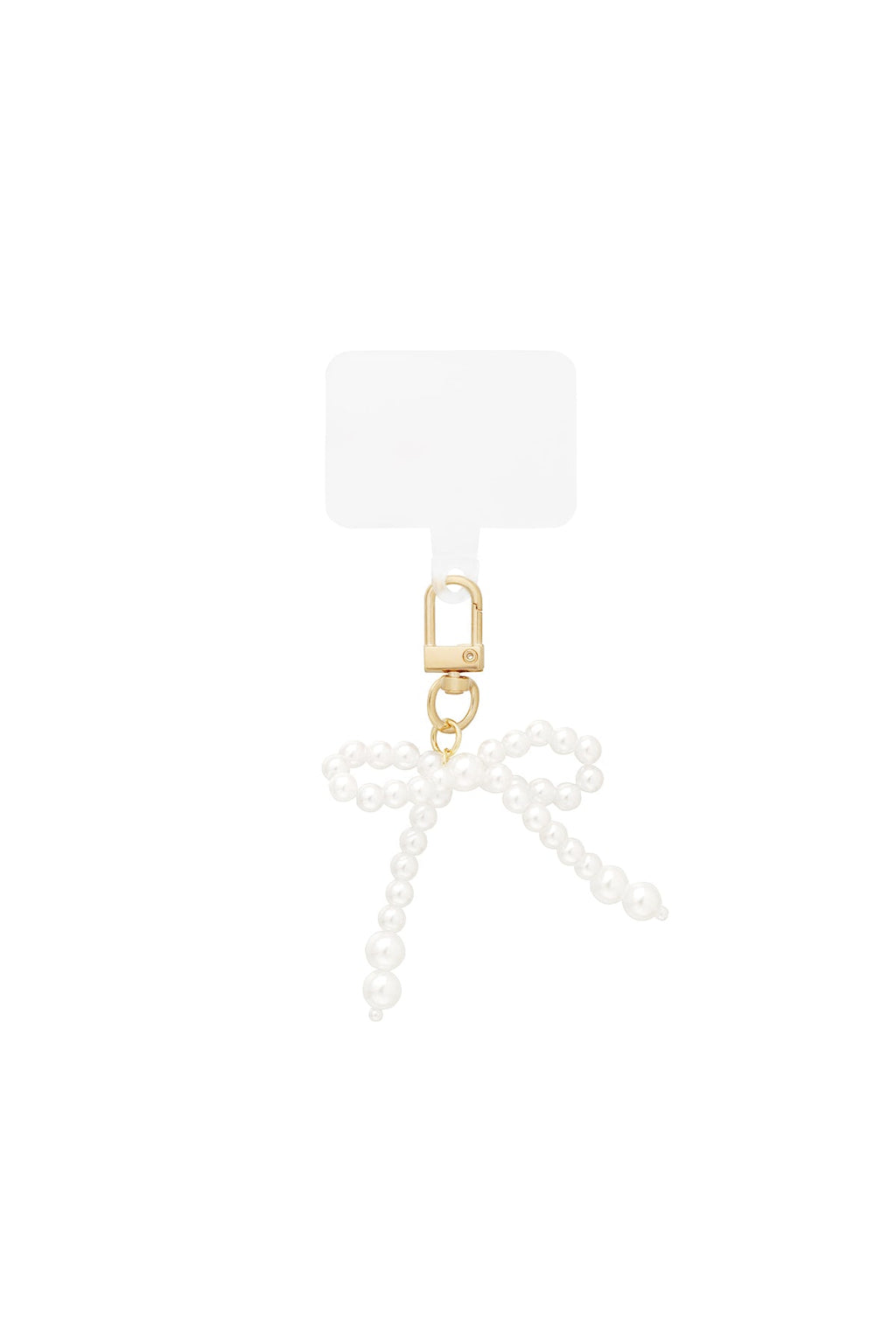 Accessorio pendente fiocco - BIANCO ARGENTO