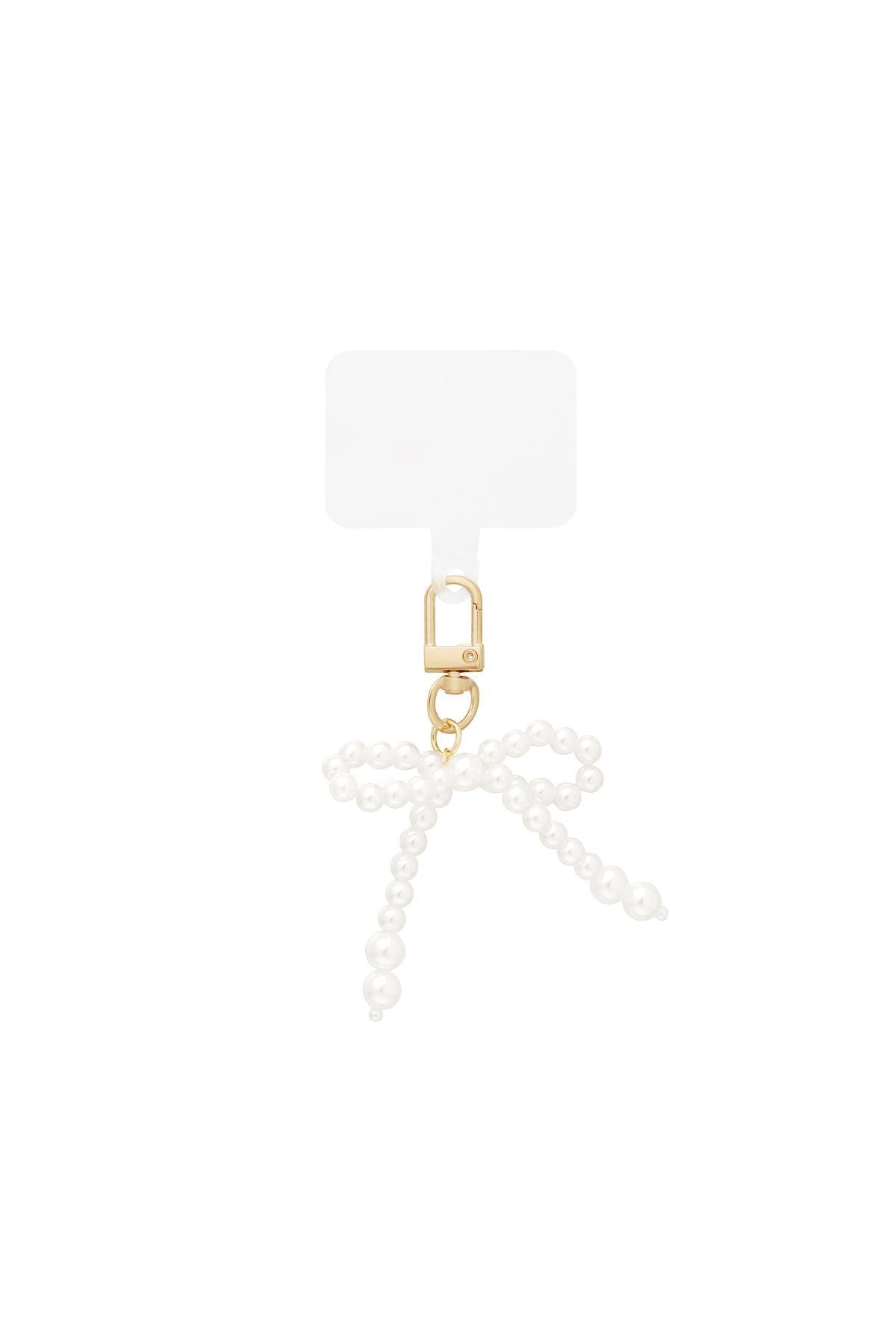 Accessorio pendente fiocco - BIANCO ARGENTO
