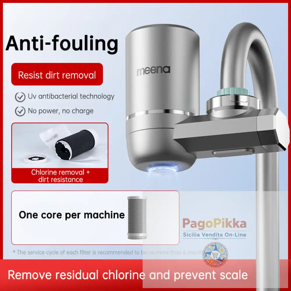 Acqua con display digitale intelligente rubinetto purificatore doccia rubinetto filtro per cucina - Anti-fouling Resist