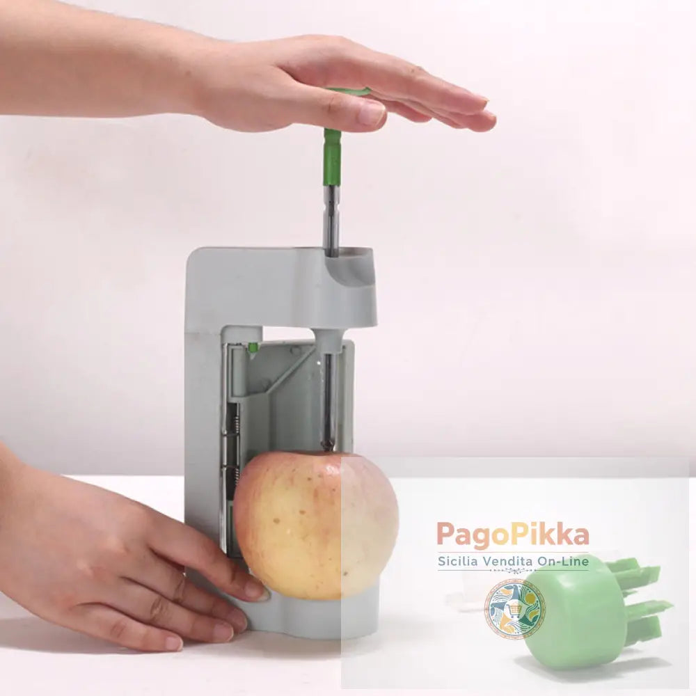 Affettatrice per fogli di verdure Utensili da cucina Affettatrice per frutta Coltello a rullo Spirale Gira rotoli