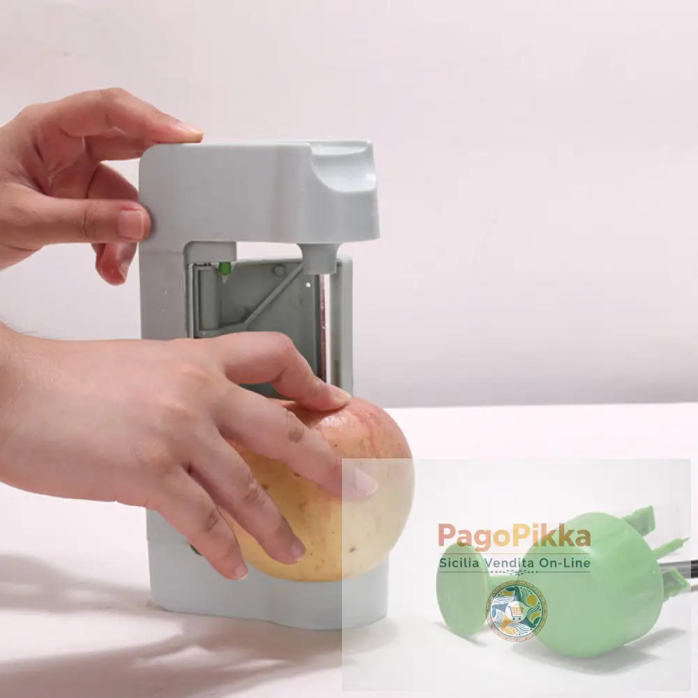 Affettatrice per fogli di verdure Utensili da cucina Affettatrice per frutta Coltello a rullo Spirale Gira rotoli