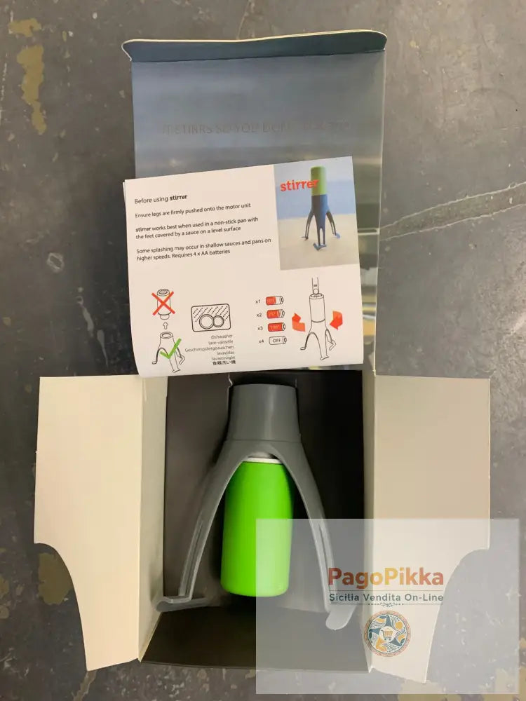 Agitatore a frusta Agitatore automatico Utensili da cucina Agitatore automatico a triangolo - Green
