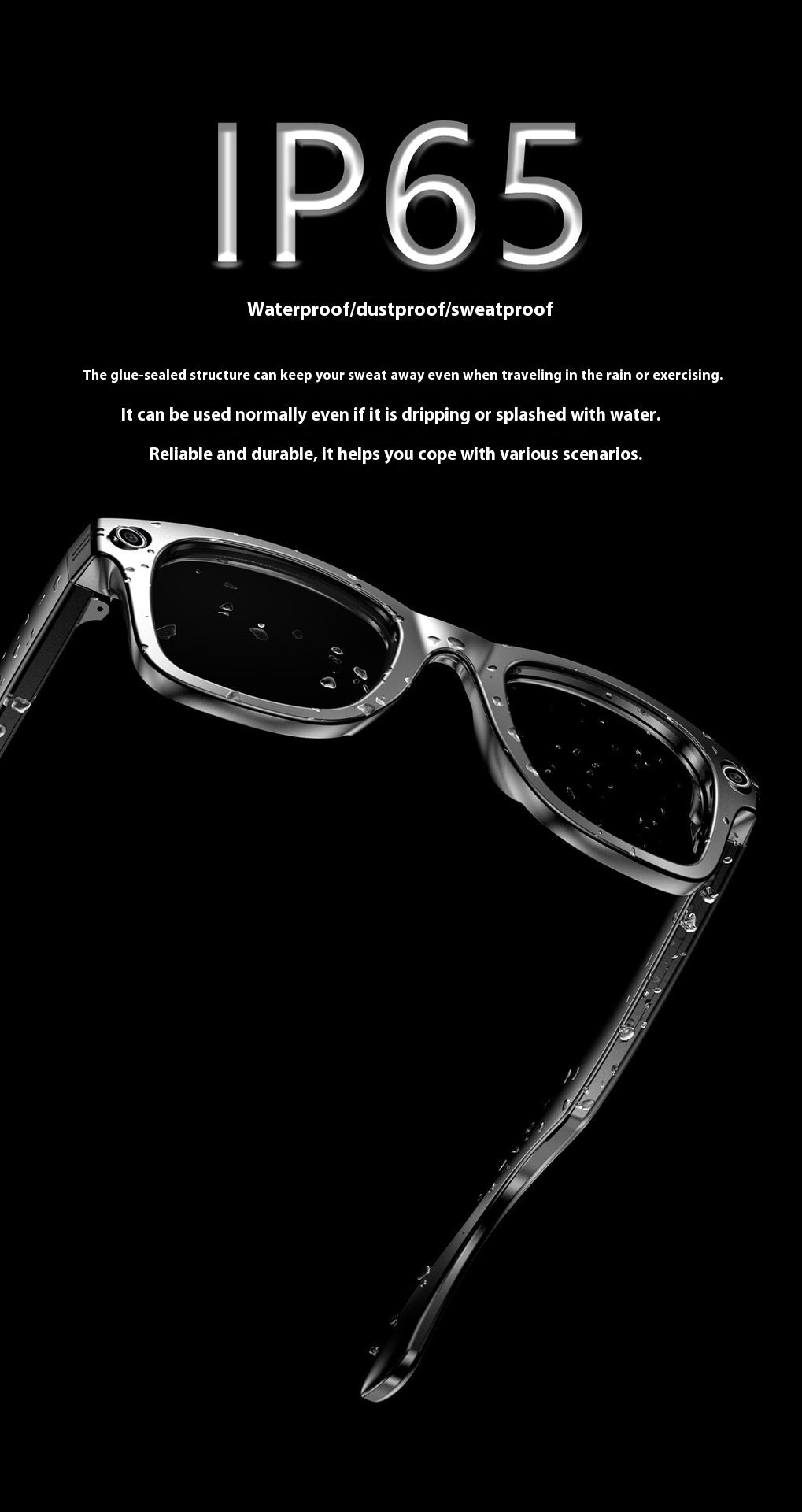 Ai Three-generation Smart Bluetooth Glasses Magnetic Frame Sunglasses Men - Elettronica Indossabile