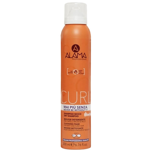 ALAMA CURL SHAMPOO MOUSSE SECCO CAPELLI RAVVIVA RICCI 200 ML