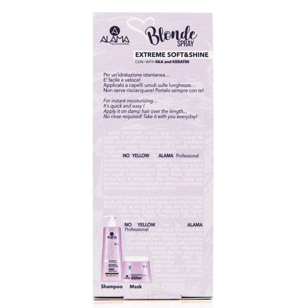 ALAMA NO YELLOW BLONDE SPRAY ESTREME SOFT E SHINE 100 ML