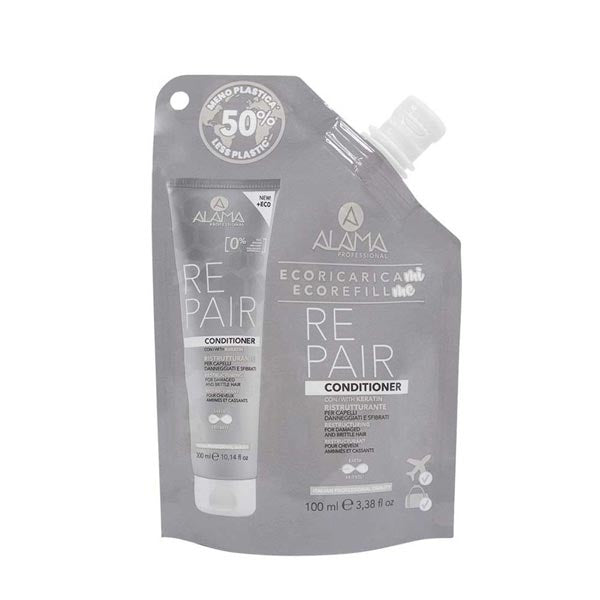 ALAMA REPAIR CONDITIONER DA VIAGGIO CAPELLI SFIBRATI 100 ML