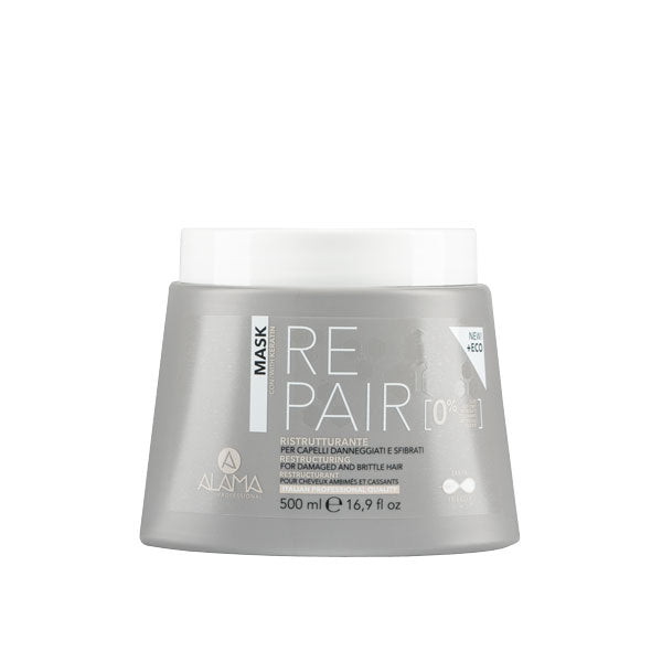 ALAMA REPAIR MASCHERA RISTRUTTURANTE CAPELLI SFIBRATI 500 ML