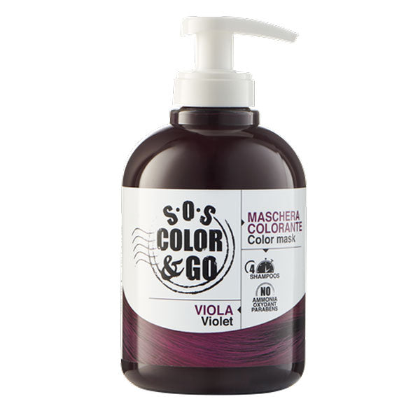 ALAMA SOS COLOR & GO MASCHERA COLORANTE VIOLA 300 ML
